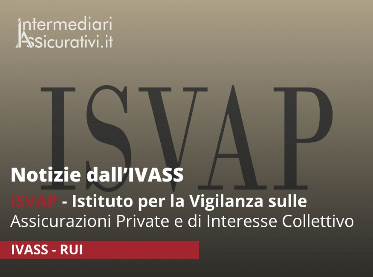 ISVAP - Istituto per la Vigilanza sulle Assicurazioni Private e di Interesse Collettivo